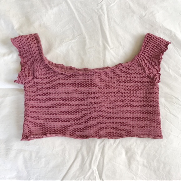 Free People smocked crop top - Picture 2 of 6